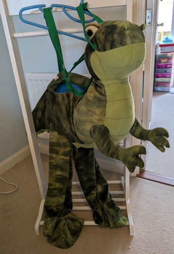 Dinosaur ride fancy - fancy, dress