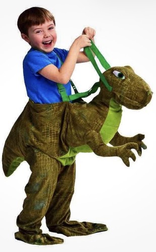 Dinosaur ride fancy dress - dinosaur,