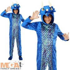 Blue Dinosuar Kids Fancy Dress