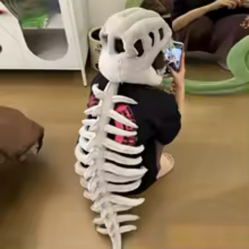 Silly dino dinosaur - dino,, skeleton